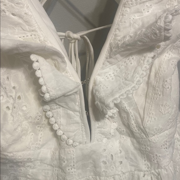 Lulus Elegant White Lace Dress - Picture 4 of 4